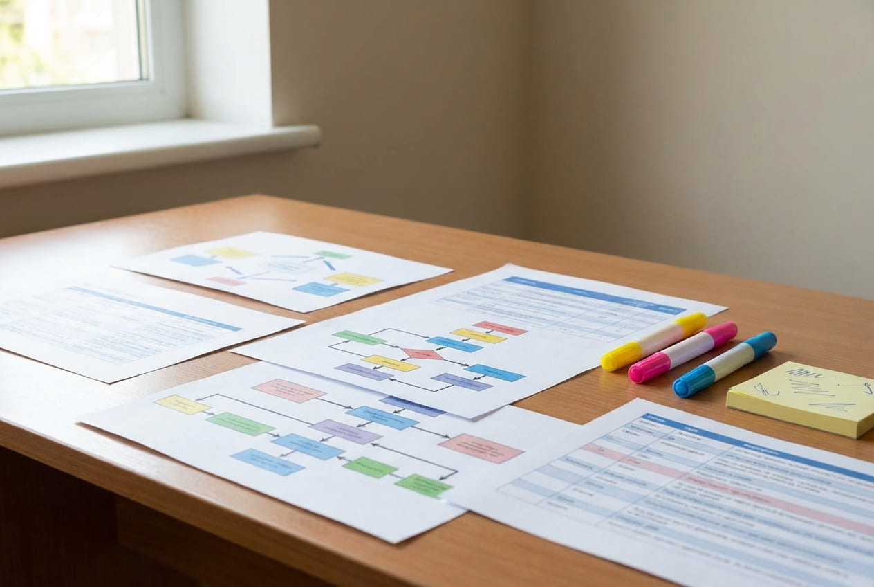 Методические материалы и схемы анализа учебного контента