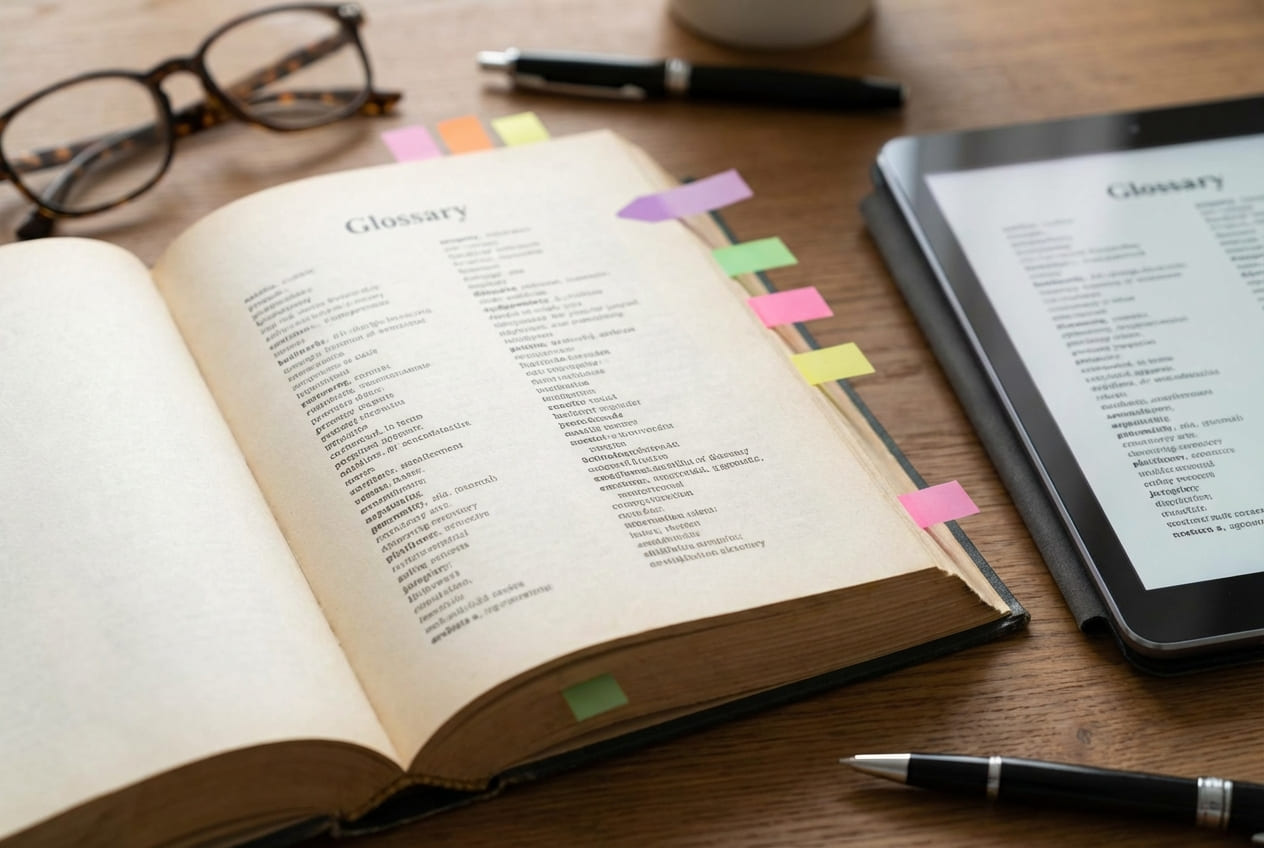 Глоссарий ключевых терминов учебного материала
